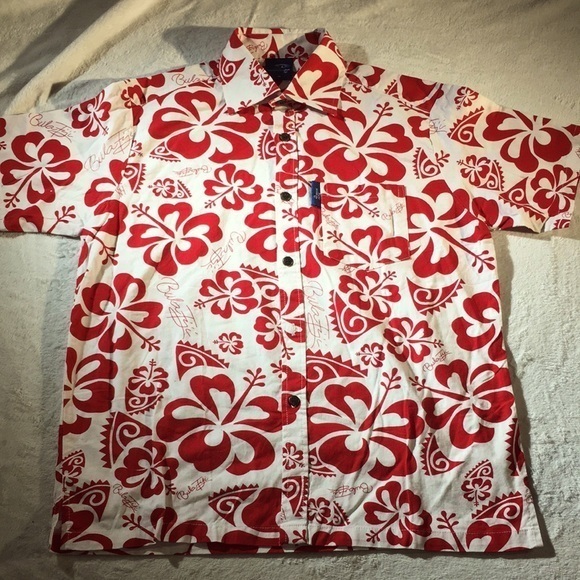 Aisokula Floral Print Button Down Shirt - Picture 1 of 5